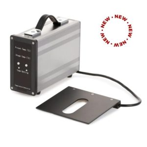 Platina calefactada para microscopio con control de temperatura (nueva versión)