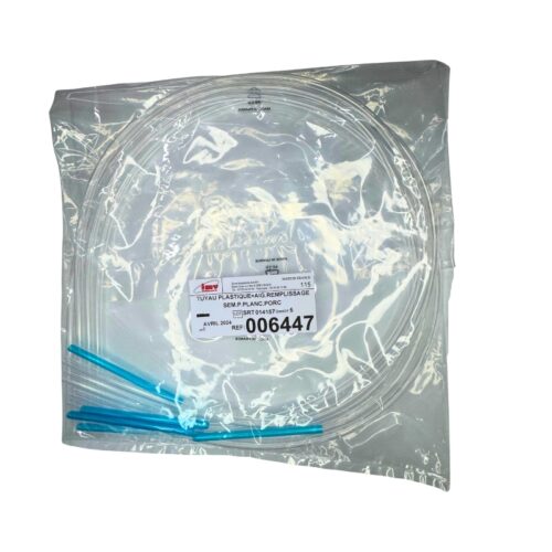 Manguera de silicón de llenado manual con aguja