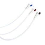 Catéter Foley de silicón para colección de embriones en yeguas, esterilizable