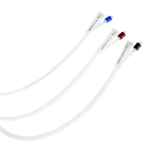 Catéter Foley de silicón para colección de embriones en yeguas, esterilizable