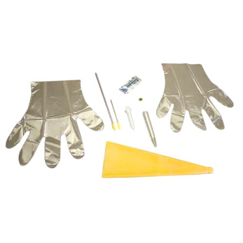 Kit de colección de semen canino desechable