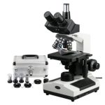 Microscopio compuesto trinocular biológico PH 40X-1600X