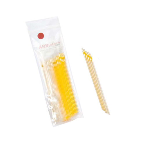 Pajillas irradiadas de transferencia directa paq. de 50