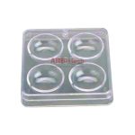 Placa de cultivo de cuatro pocillos paq. de 10