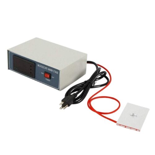 Platina calefactada para microscopio